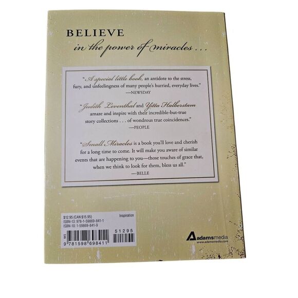 Small miracles extraordinary coincidences from everyday life halberstam & levent - Picture 4 of 5